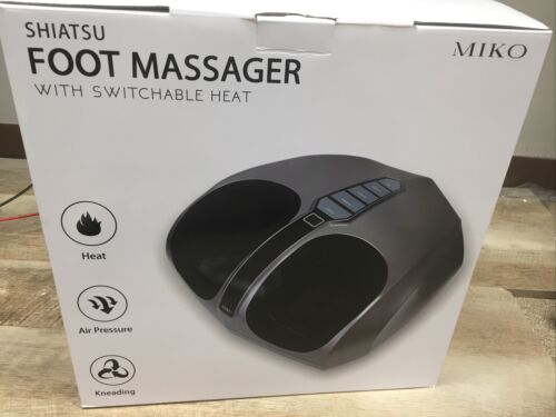 AS IS SEE NOTES Miko Deep Kneading Heated Shiatsu Foot Massager (6922744299703)